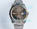 Noob Factory Rolex Datejust II 41mm Swiss ETA3255 Grey Dial With Roman Markers_th.jpg